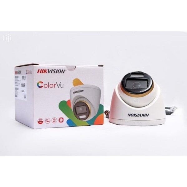 HIKVISION DOME 2MP WDR NIGHT COLOUR (2CE70DF3T) 3.6MM BUILT IN MIC