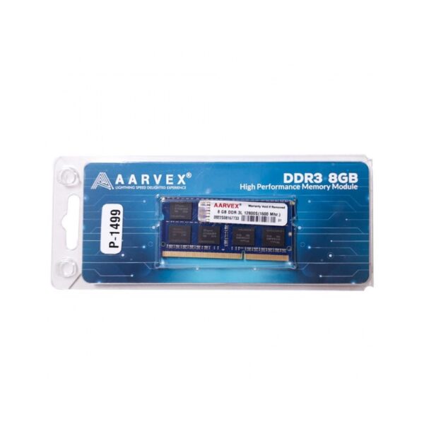 AARVEX LAPTOP RAM 8GB DDR3 1600MHZ