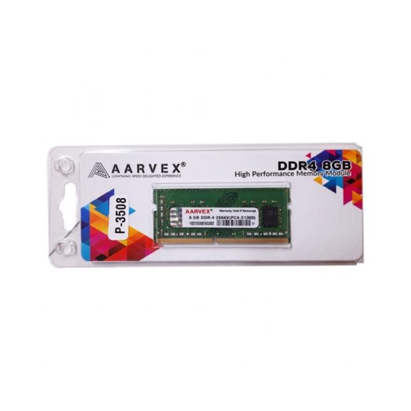 AARVEX LAPTOP RAM 8GB DDR4 2666 MHZ