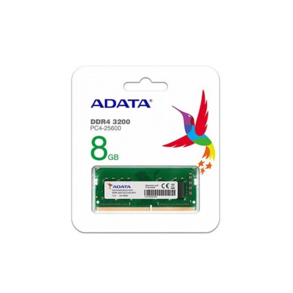 ADATA LAPTOP RAM 8GB DDR4 3200 MHZ