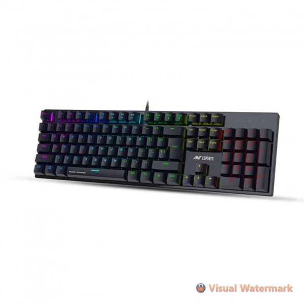 ANT ESPORTS MECHANICAL GAMING KEYBOARD MK3400 PRO V3 WITH RGB LIGHTS