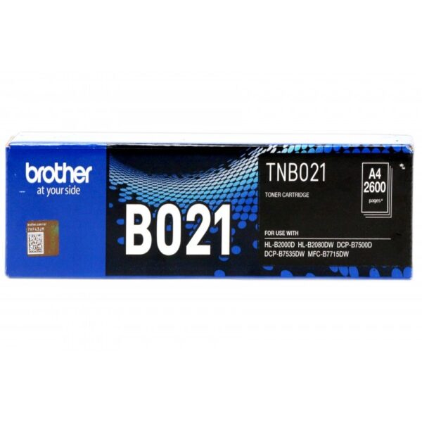 BROTHER TONER CARTRIDGE TN B021 BLACK (ORIGINAL)