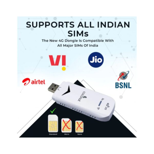 COCONUT 4G|5G DATA CARD DUAL BAND WUD04 KONNECT