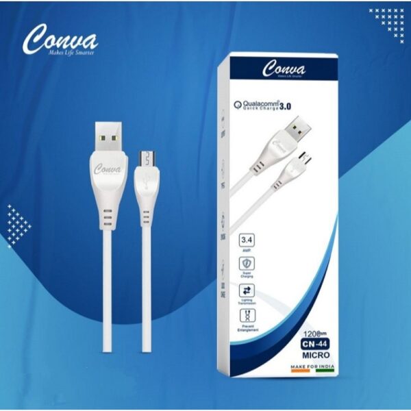 CONVA 3.4 AMP MICRO DATA CABLE