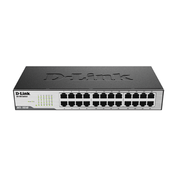 DLINK DESKTOP SWITCH 24 PORT (DES 1024)