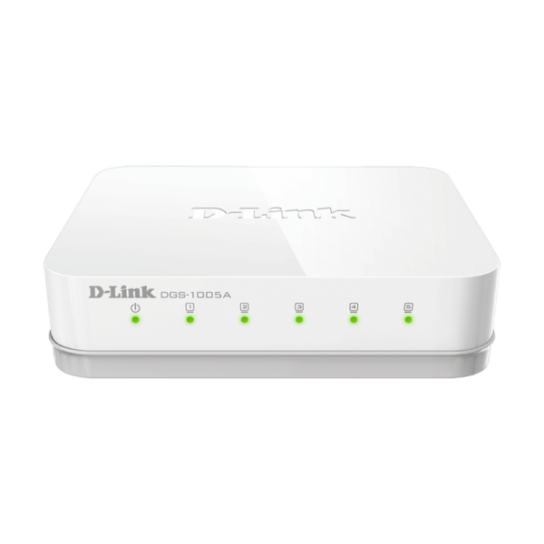 DLINK DESKTOP SWITCH 5 PORT GIGA (DGS 1005A)