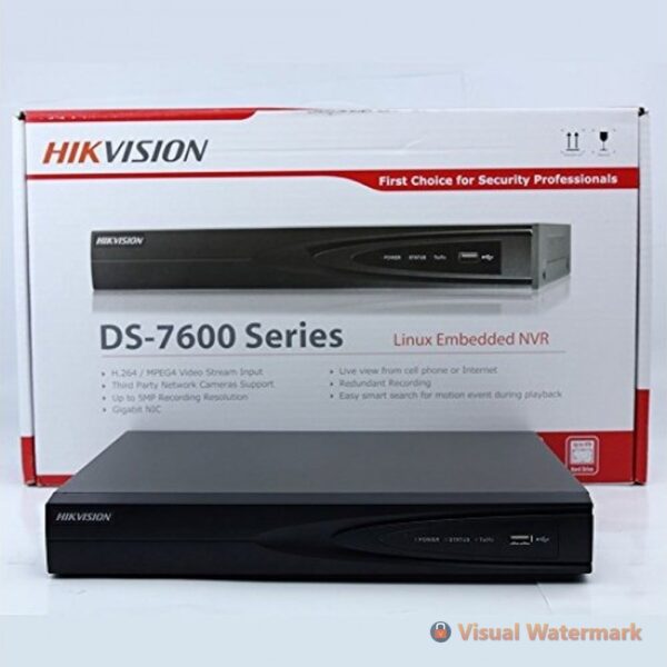 HIKVISION IP NVR 16CH (7616NIQ1)