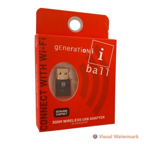 IBALL USB WIFI ADAPTER 300 MBPS (IB WUA300NM)