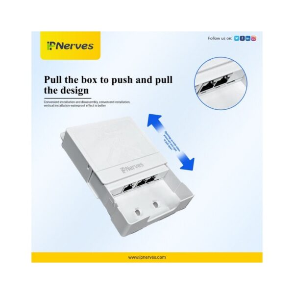 IP NERVES POE EXTENDER 2 PORT