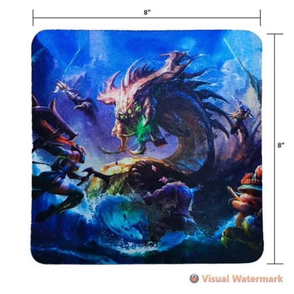 MOUSE PAD 8" X 8" (SILK GLIDING) BORDERLESS