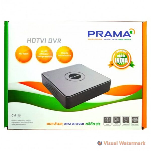 PRAMA DVR MINI 4CH 4MP (DR1A04Q K1)