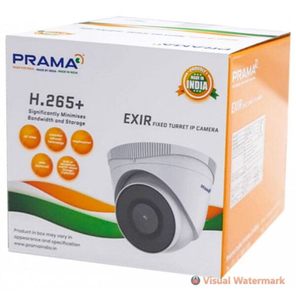 PRAMA IP DOME 2MP (NC123D3 IUFD) 2.8MM BUILT IN MIC