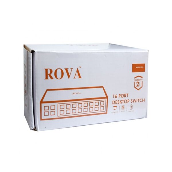 ROVA DESKTOP SWITCH 16 PORT (NORMAL)