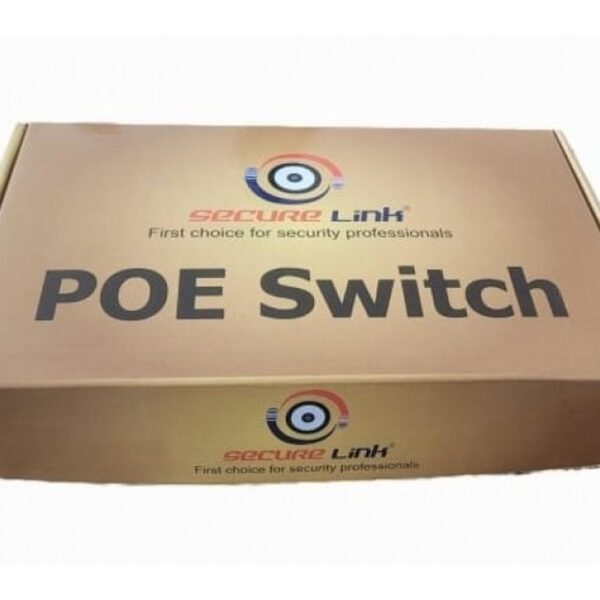 SECURELINK POE SWITCH 4 PORT GIGA (4 GIGA + 2 GIGA UPLINK)