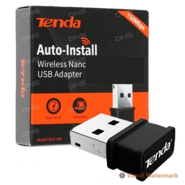 TENDA USB WIFI ADAPTER 150 MBPS (W311MI)