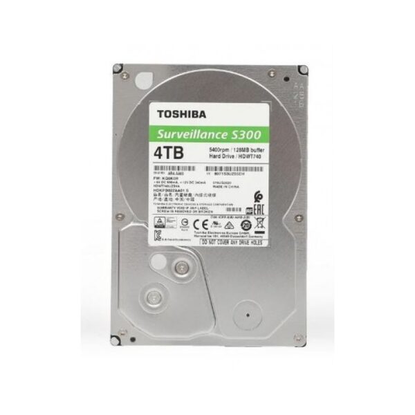 TOSHIBA SURVEILLANCE HARD DISK 4TB S300