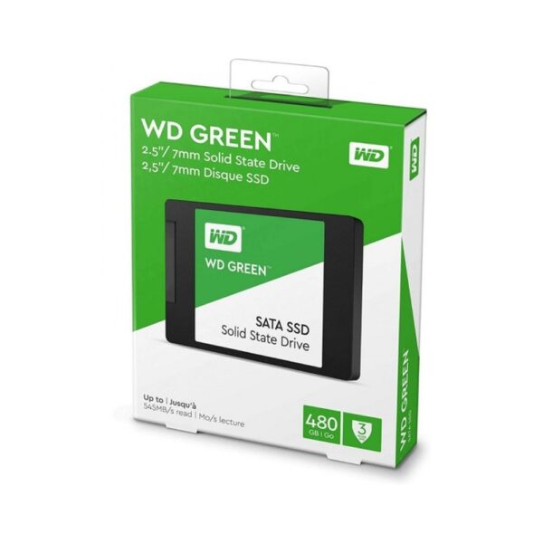 WD INTERNAL SSD 480GB SATA (GREEN) 8523