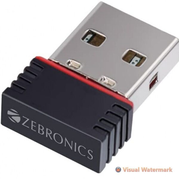 ZEBRONICS USB WIFI ADAPTER 150 MBPS (USB150WF1)