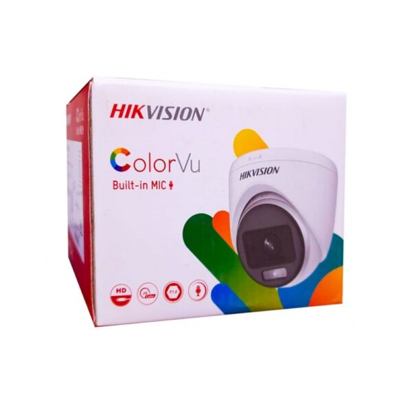 HIKVISION DOME 5MP WDR NIGHT COLOUR (2CE70KF0T) 3.6MM BUILT IN MIC 3K