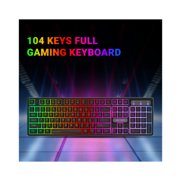 ANT ESPORTS GAMING KEYBOARD MOUSE COMBO USB KM1650 PRO BACKLIT