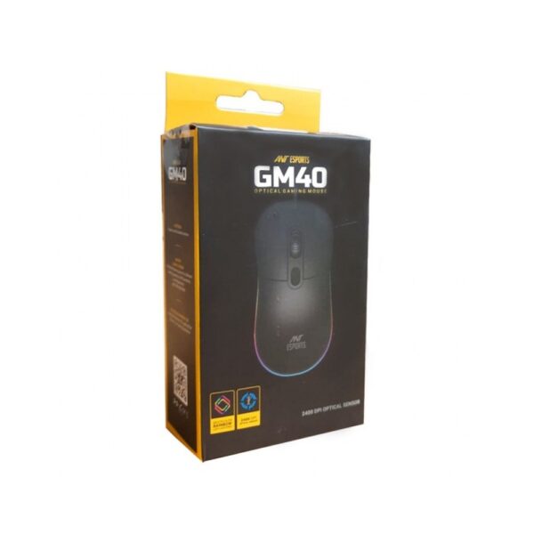 ANT ESPORTS GAMING MOUSE GM40 USB RGB