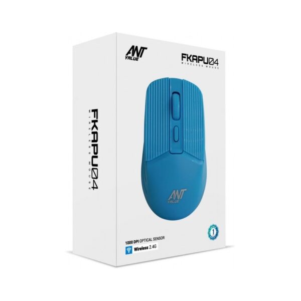 ANT VALUE MOUSE WIRELESS FKAPU04 1000DPI BLUE