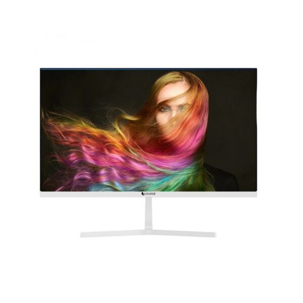 COCONUT LED 24” IPS PANEL HDMI|VGA (1920X1080) BORDERLESS (3 YEARS WARRANTY )