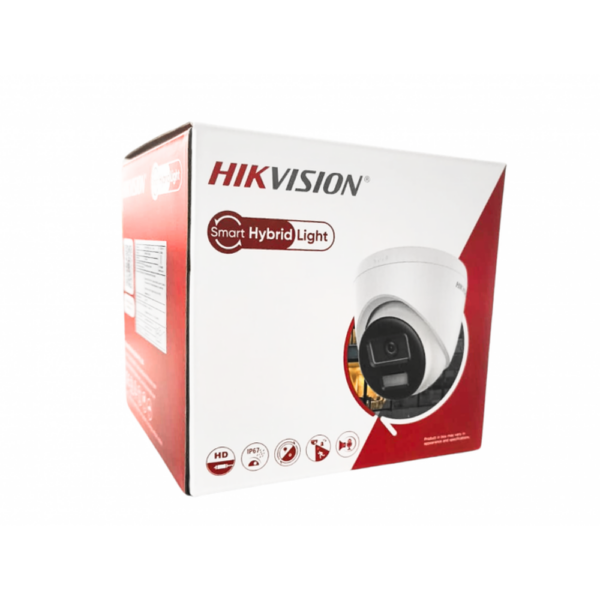 HIKVISION IP DOME CAMERA 4MP (2CD1343G2 LIUF/SL) 2.8MM WITH DUAL LIGHT (TWO WAY AUDIO)