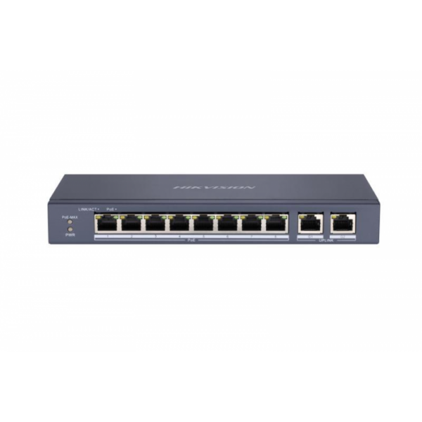 HIKVISION POE SWITCH 8 PORT (8 NORMAL + 2 GIGA UPLINK) 3E0310P