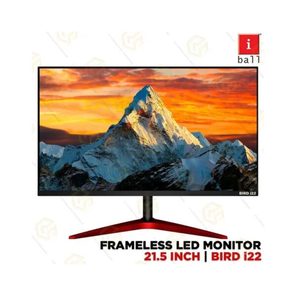 IBALL LED 21.5” (BIRD I22) VA PANEL HDMI | VGA 1920X1080 75HZ 5-8MS