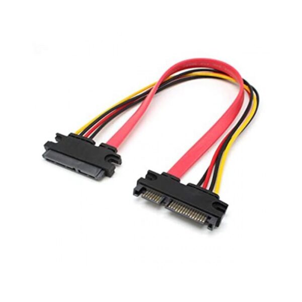 MULTYBYTE 22 (7+15) PIN SATA M TO F POWER EXTENSION CABLE