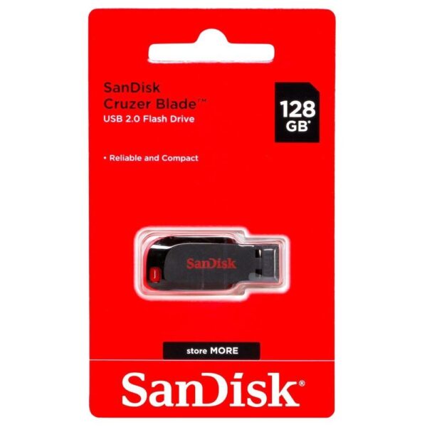 SANDISK CRUZER BLADE 128GB PANDRIVE