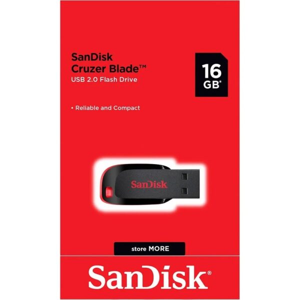 SANDISK CRUZER BLADE 16GB PANDRIVE