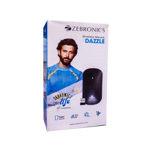 ZEBRONICS MOUSE WIRELESS ZEB DAZZLE